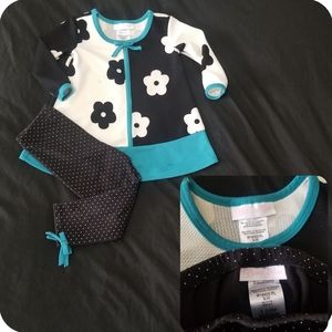 5/$25 Bonnie Baby Dress with leggings